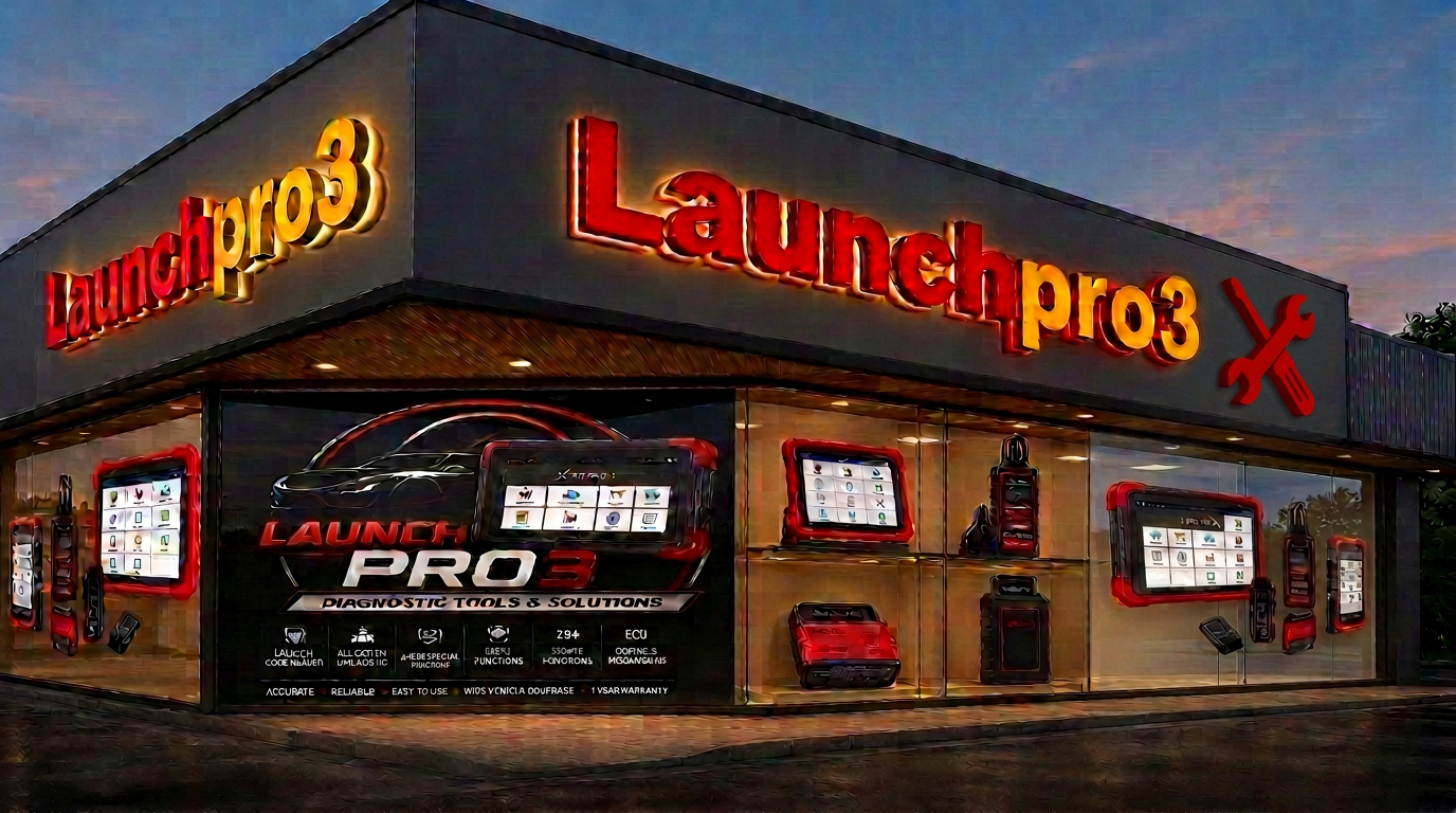 Launchpro3 flagship OBD2 diagnostic tools store shipping worldwide